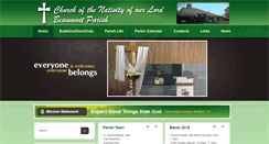 Desktop Screenshot of beaumontparish.ie